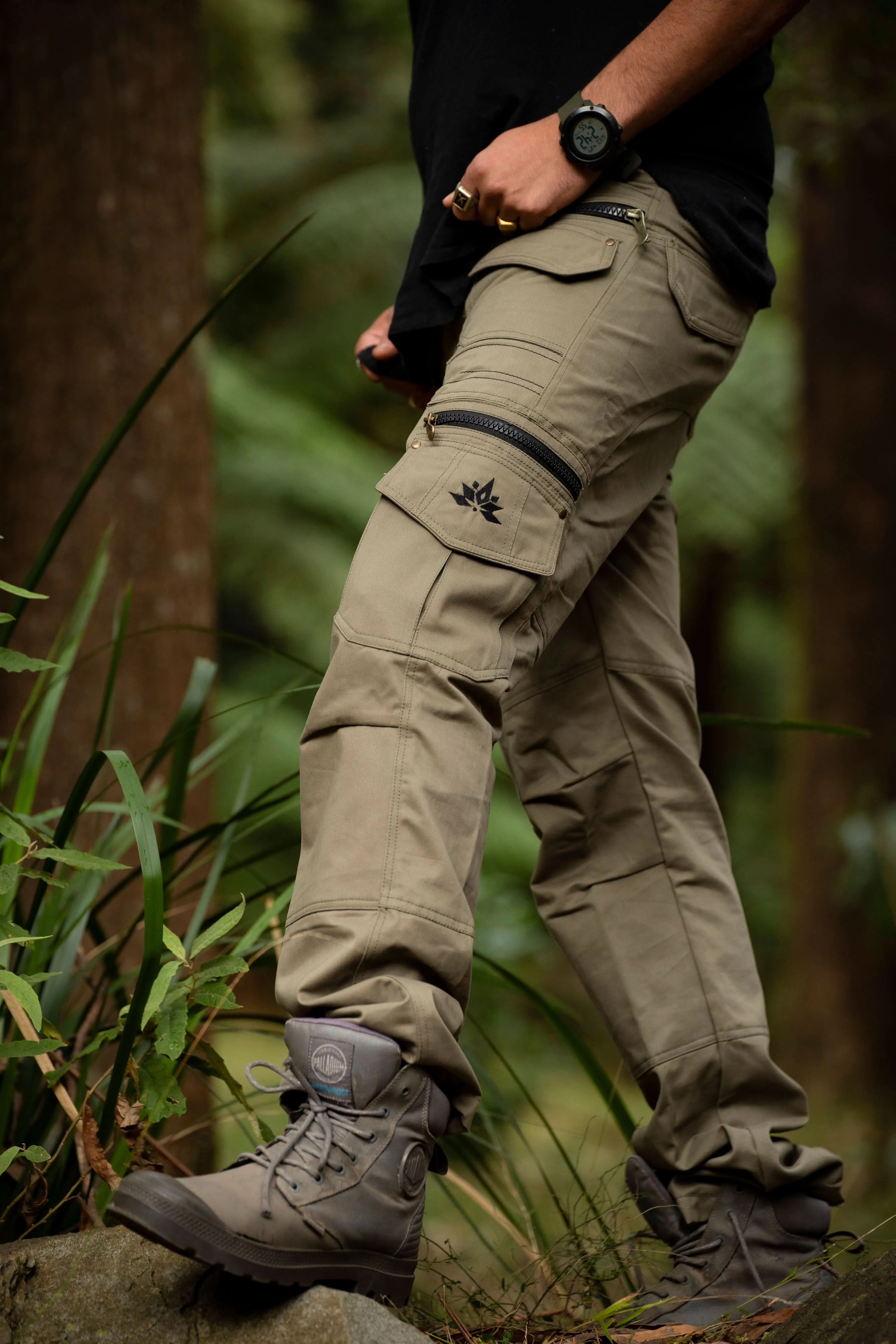 Psy Cargo Trousers - Olive