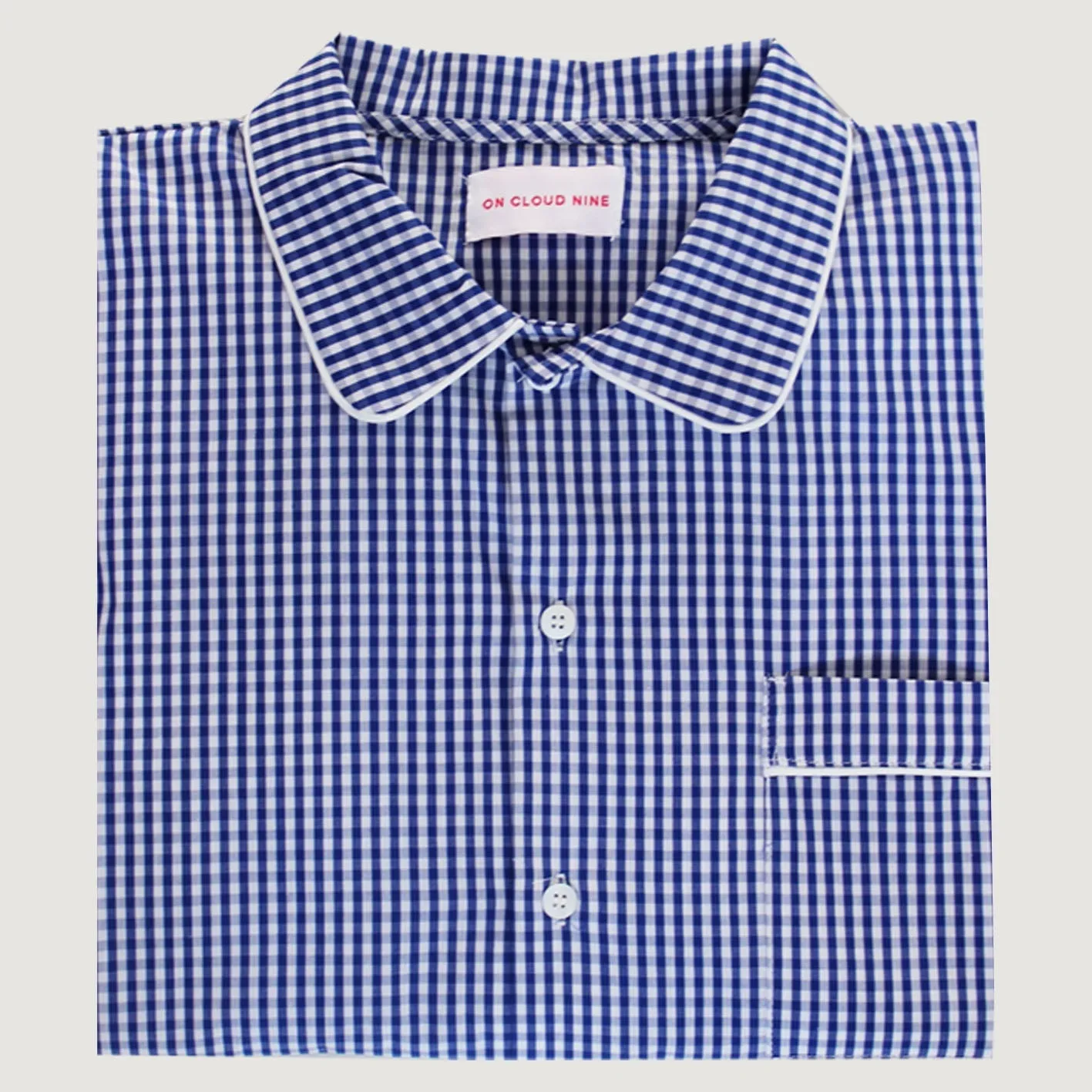 PYJAMAS SHIRT // WOMEN // GINGHAM CHECKS