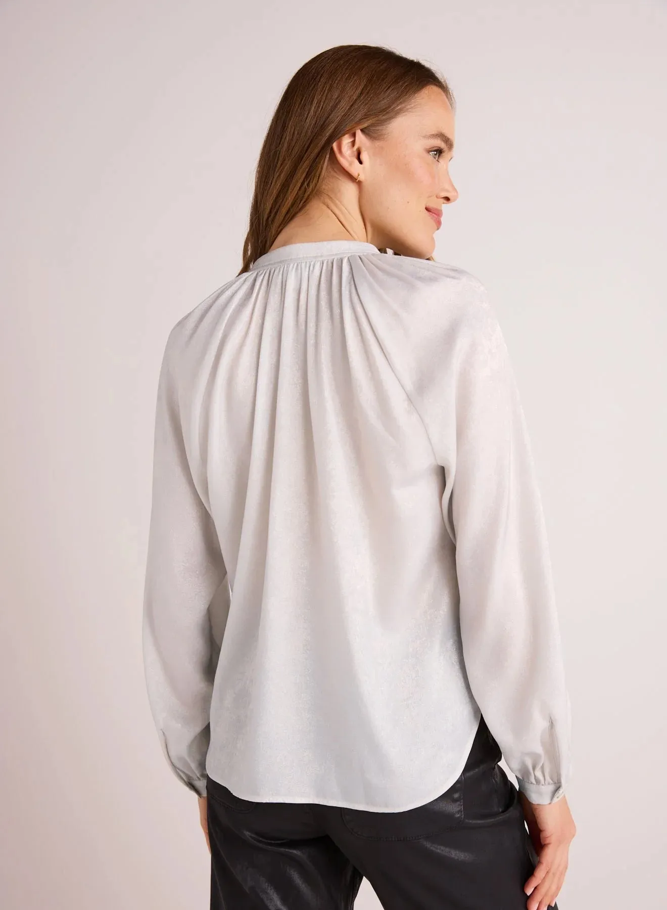 Raglan Sleeve Pullover~ Metallic Opal