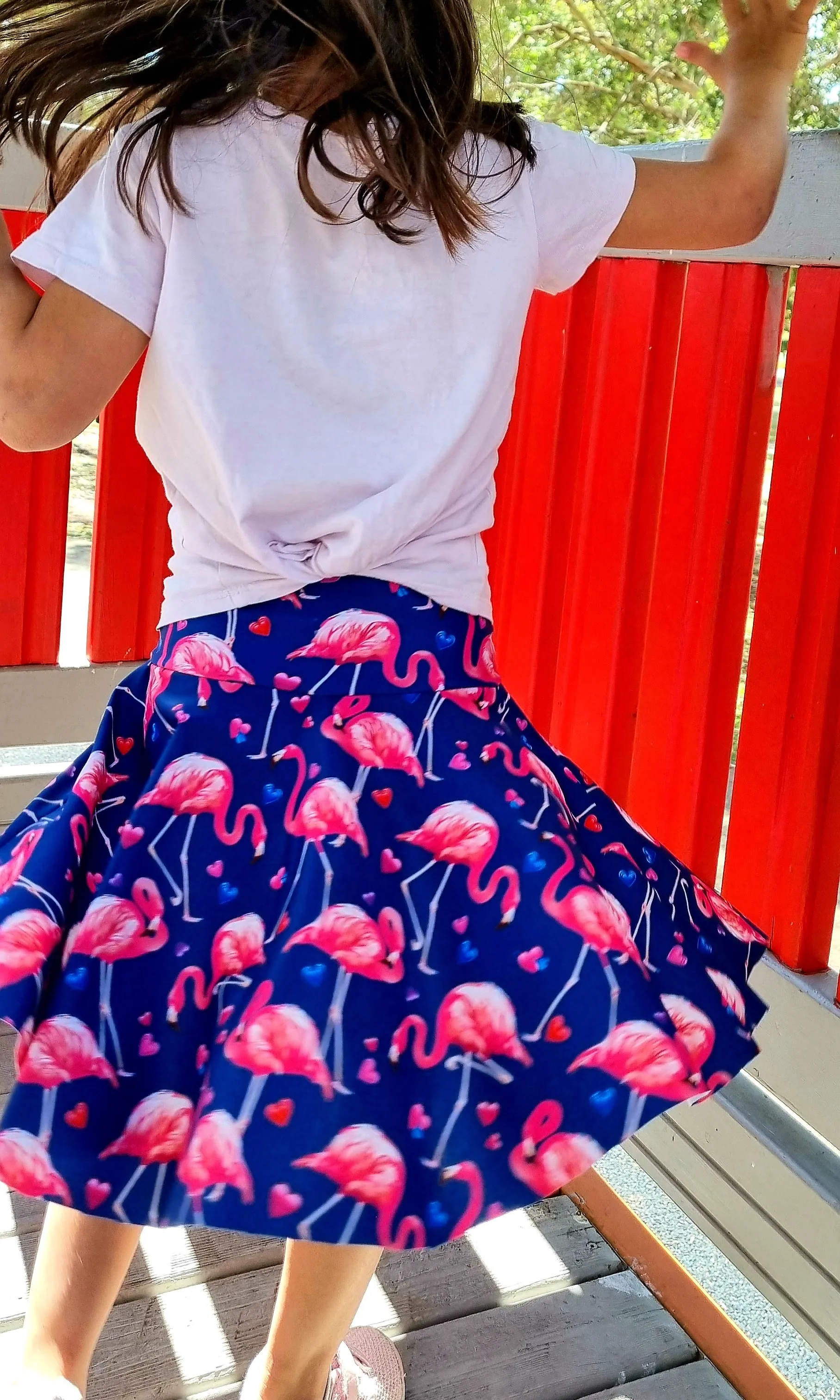 Rally Skirt Youth PDF Sewing Pattern 2-16