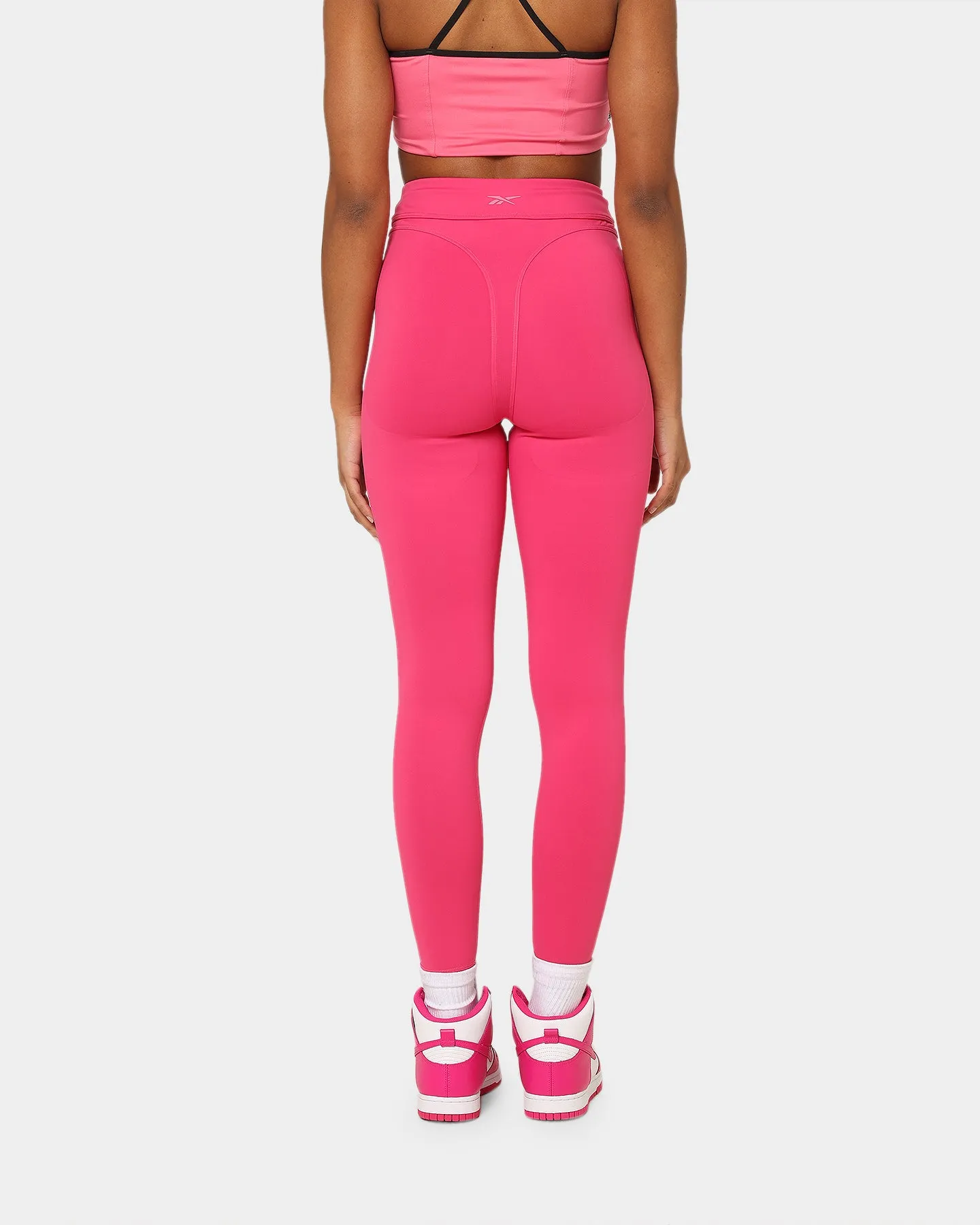 Reebok Women's Cardi B X Reebok High Rise Tights Pink Fusion