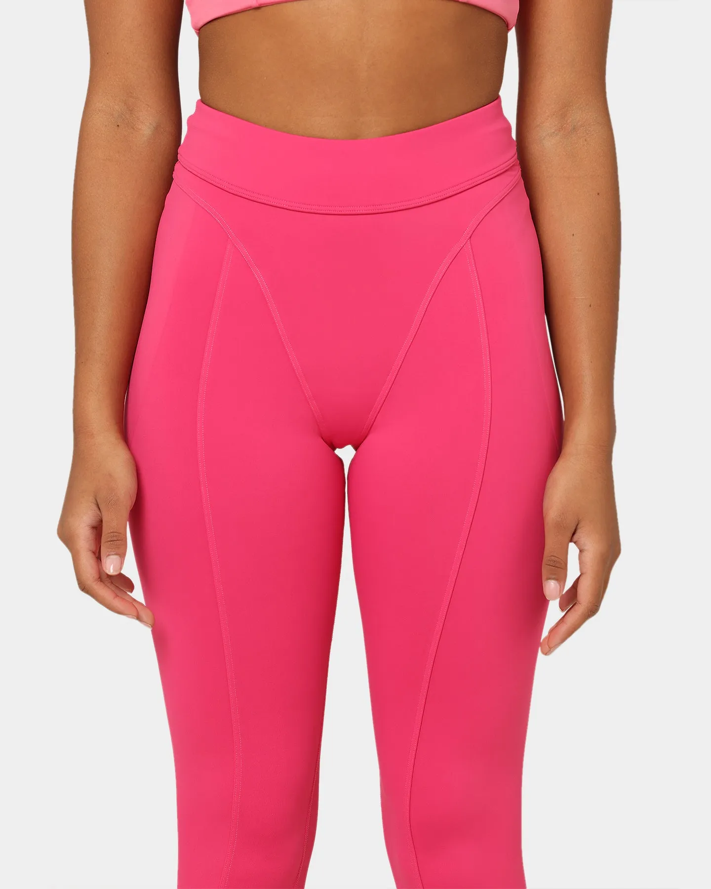 Reebok Women's Cardi B X Reebok High Rise Tights Pink Fusion