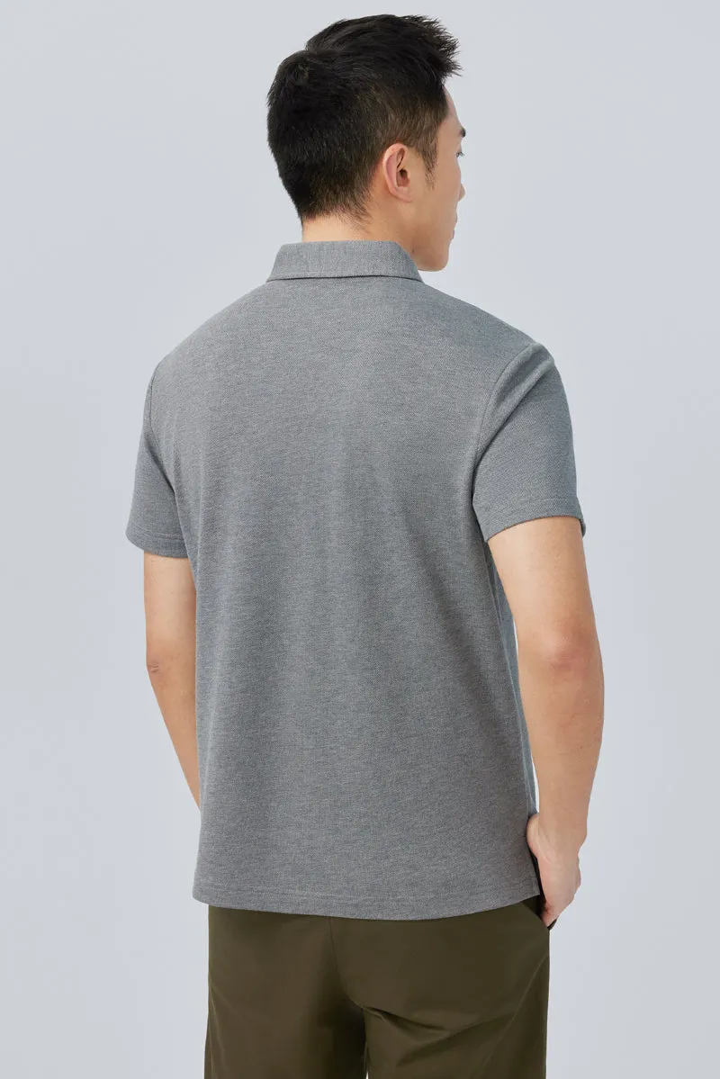 Regal Pique Polo | Dark Grey EBCG30