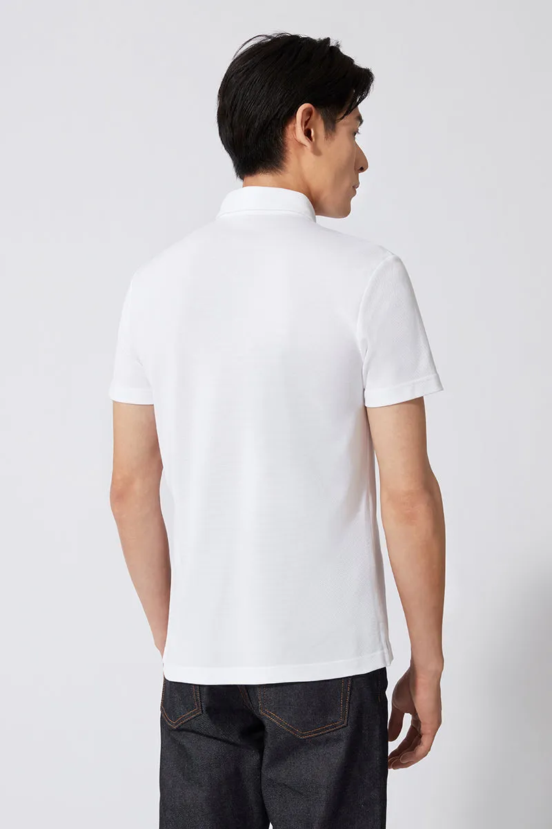 Regal Pique Polo | White WH001Z