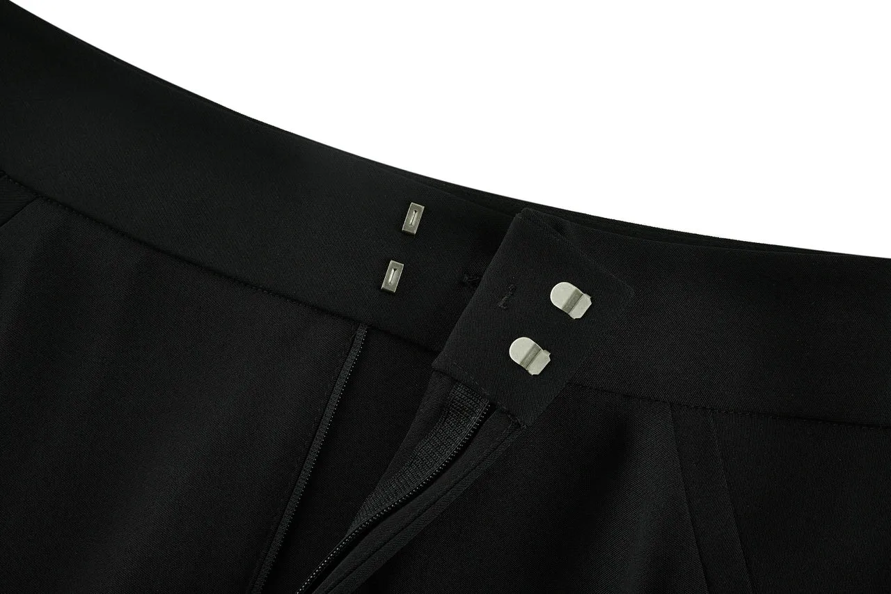 Relaxed Straight Leg Dobby Twill Pants