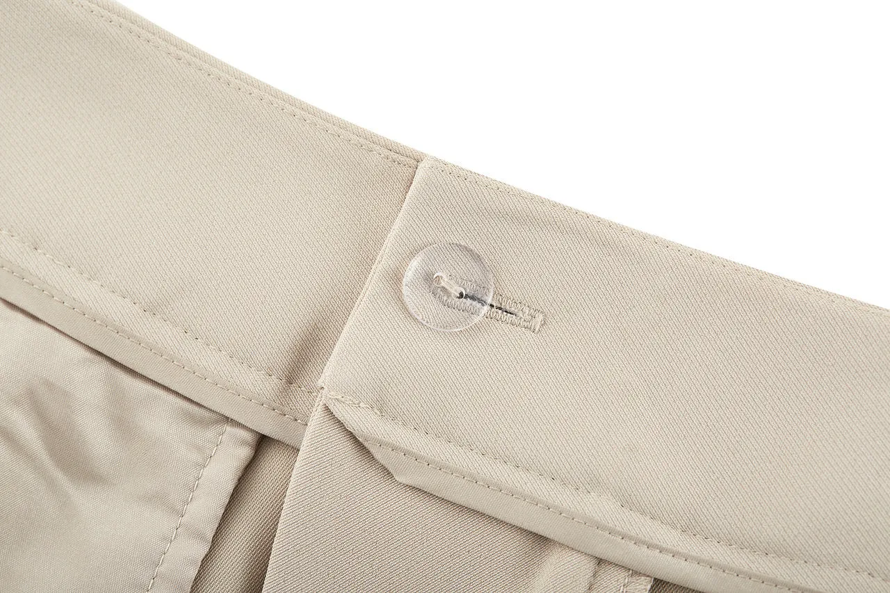 Relaxed Straight Leg Dobby Twill Pants