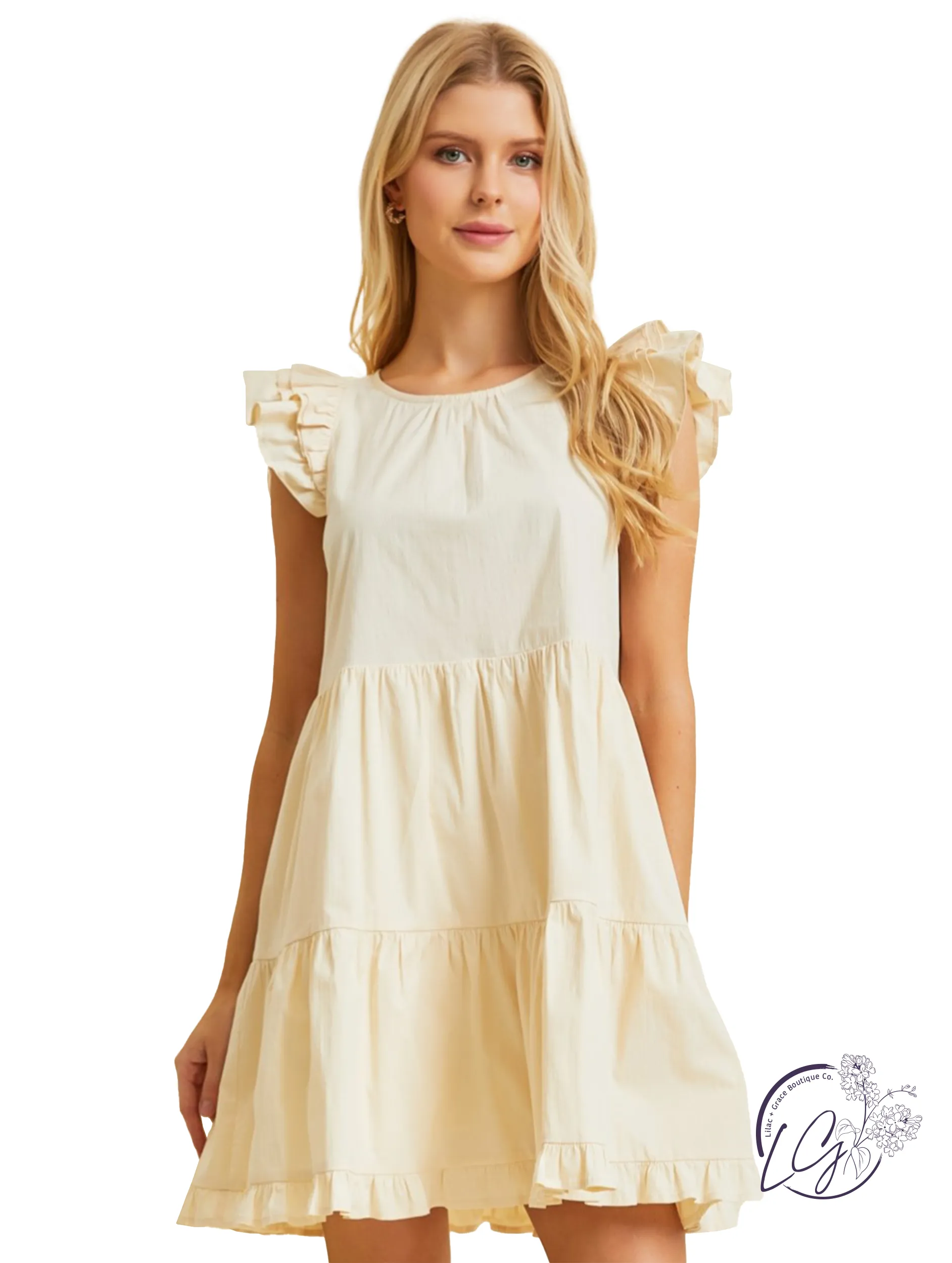 Romantic Ruffles Mini Dress