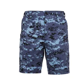 Rothco BDU Cargo Shorts Sky Blue Digital Camo (67313)