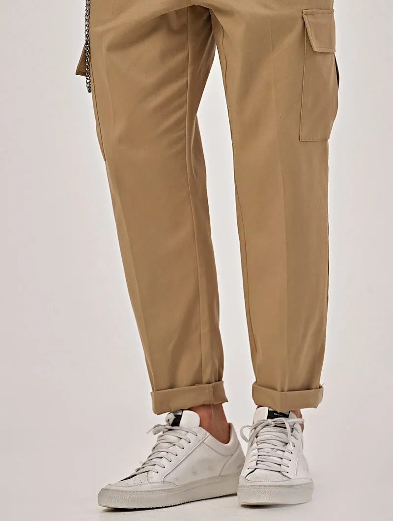 SAMUEL CARGO PANTS IN BEIGE