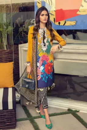 Sana Safinaz Muzlin Lawn Collection 2020 – 17A-Ci