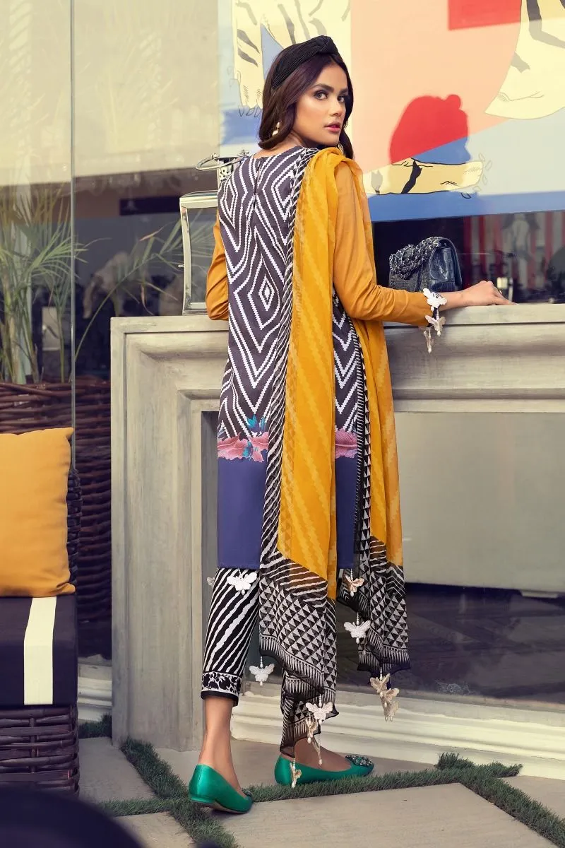 Sana Safinaz Muzlin Lawn Collection 2020 – 17A-Ci