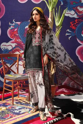 Sana Safinaz Muzlin Lawn Collection 2020 – 19A-Ci