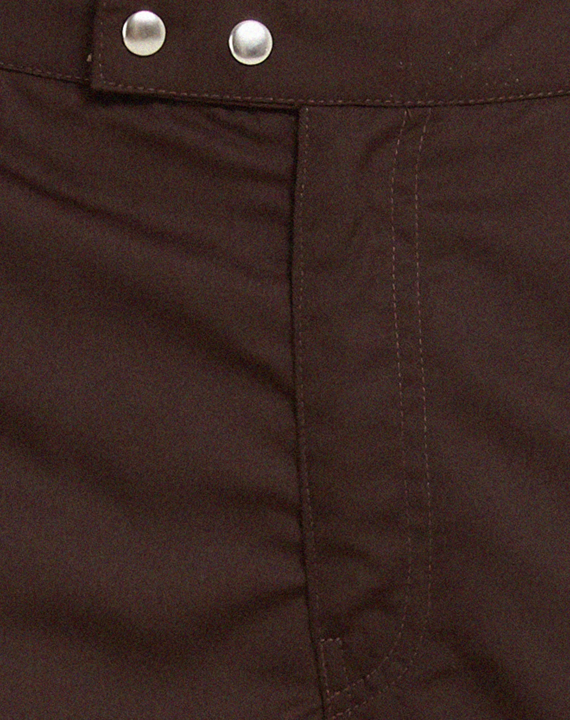 Saul Cargo Trouser in Dark Brown