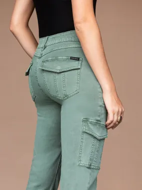 Sculpted Hayden Slim Straight Standard Rise Pant Dark Spruce