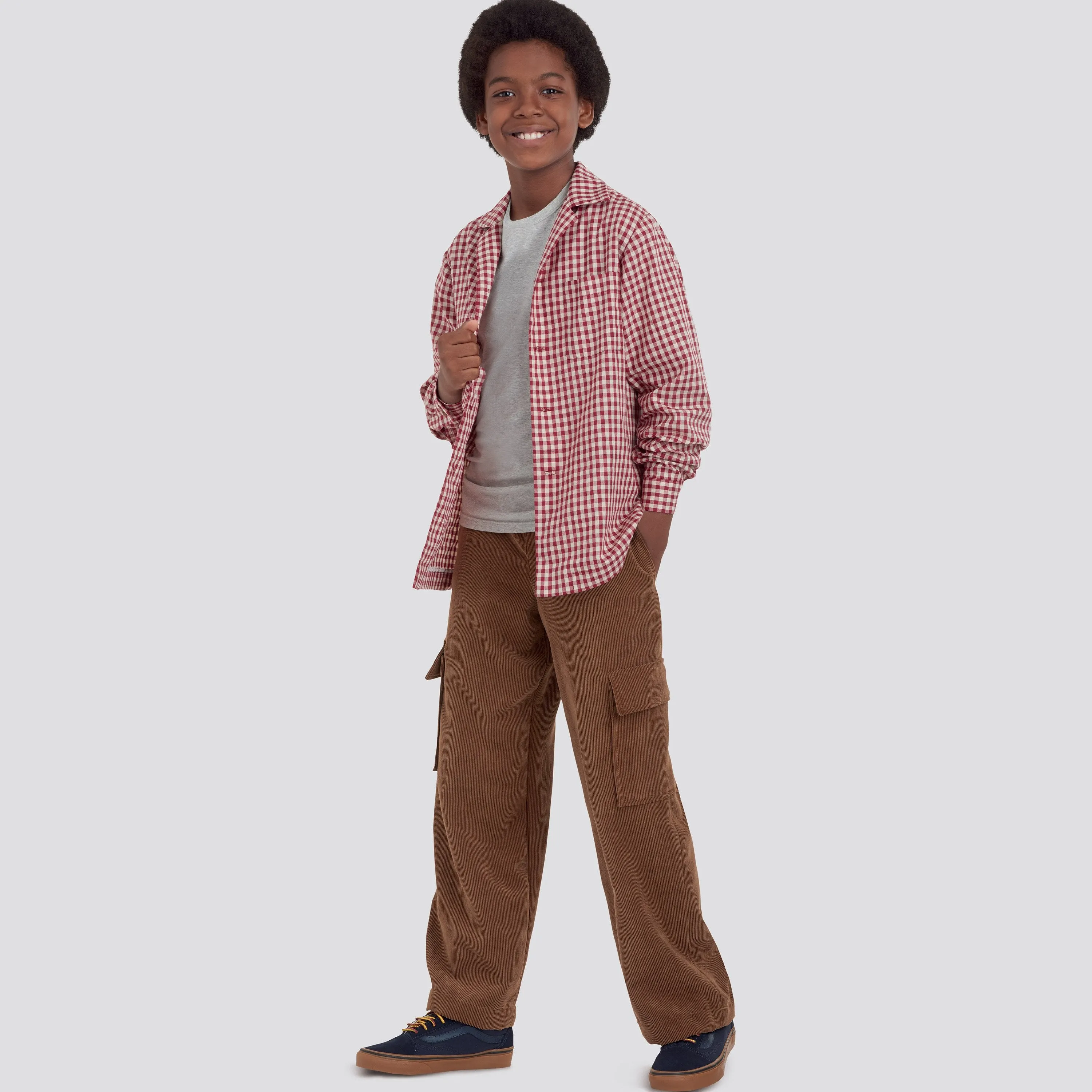 Simplicity 9201 Boys' Shirt, Gilet and Trousers Sewing Pattern