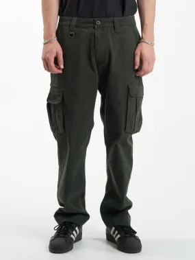 Slacker Union Cargo Pant - Oil Green