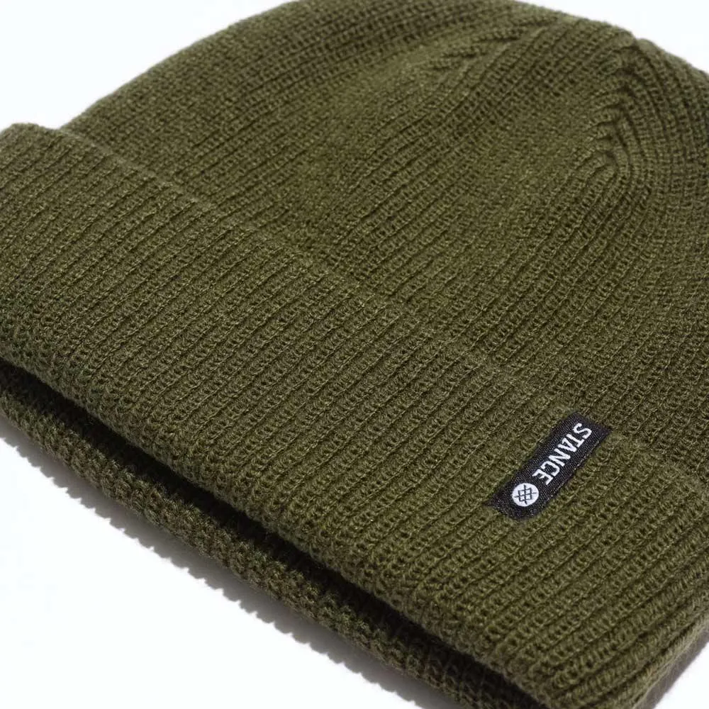 Stance Icon 2 Shallow Beanie - Olive