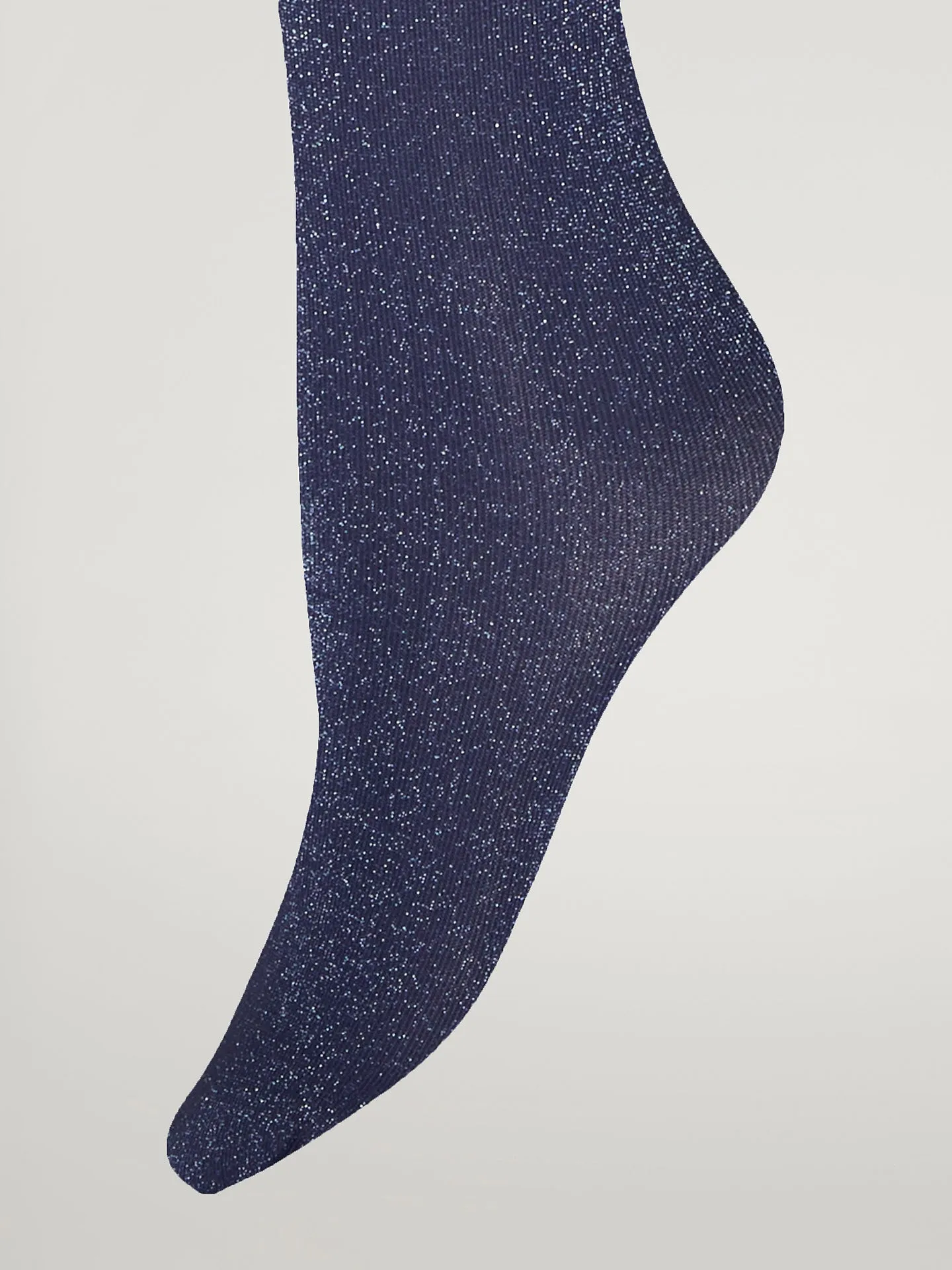 Stardust Tights in Navy/Aqua Silver