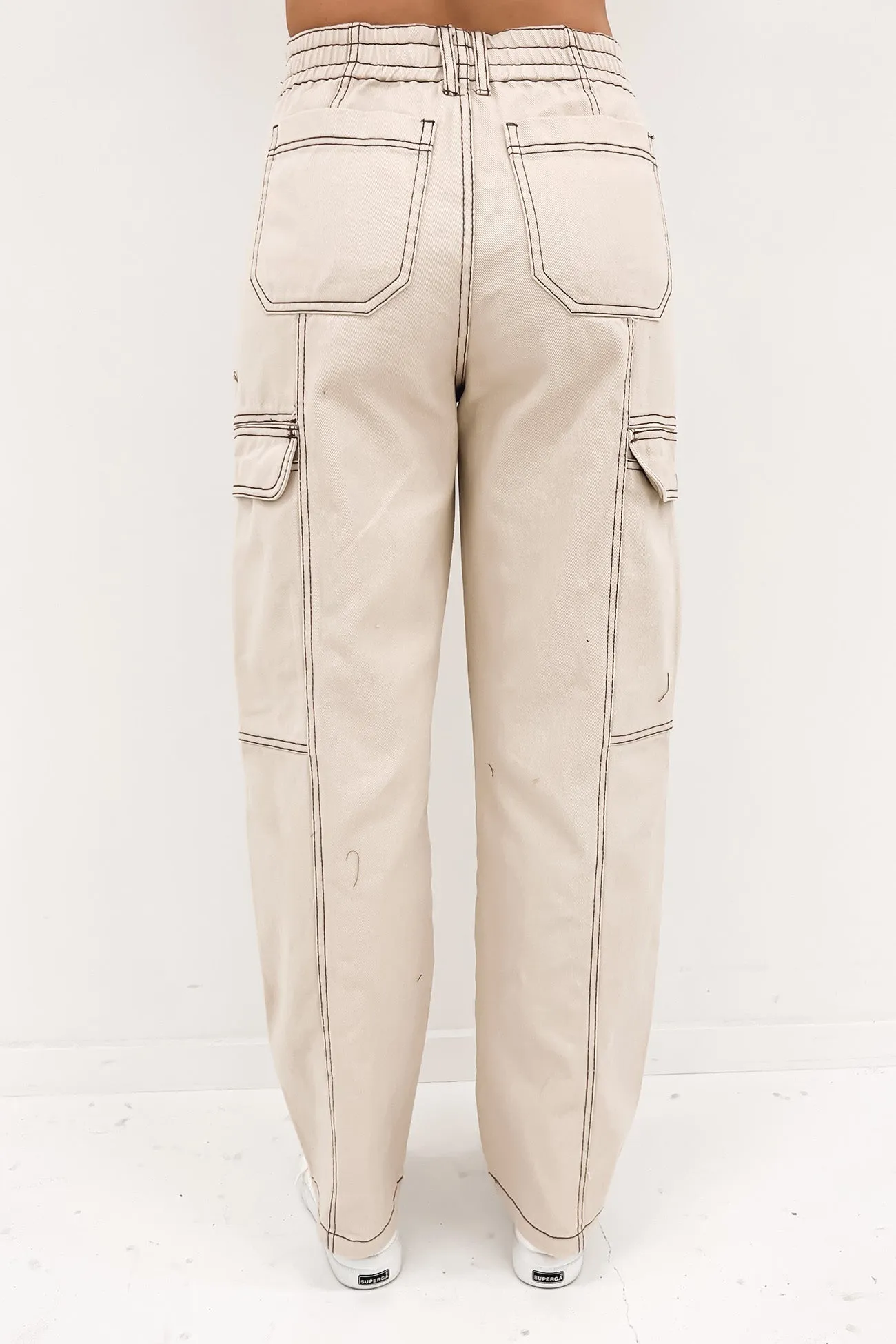 Stevie Cargo Pant Natural