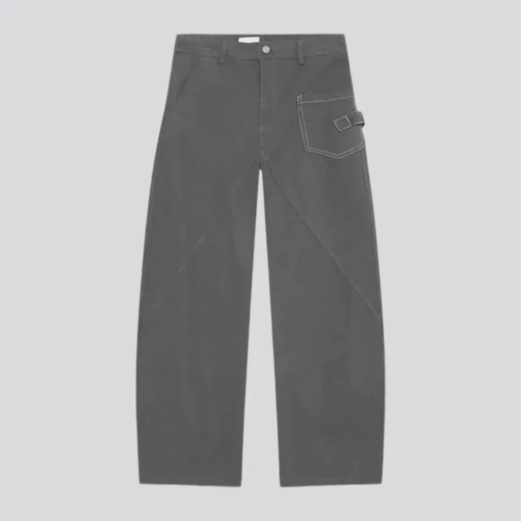 Stylish baggy men's jeans pants