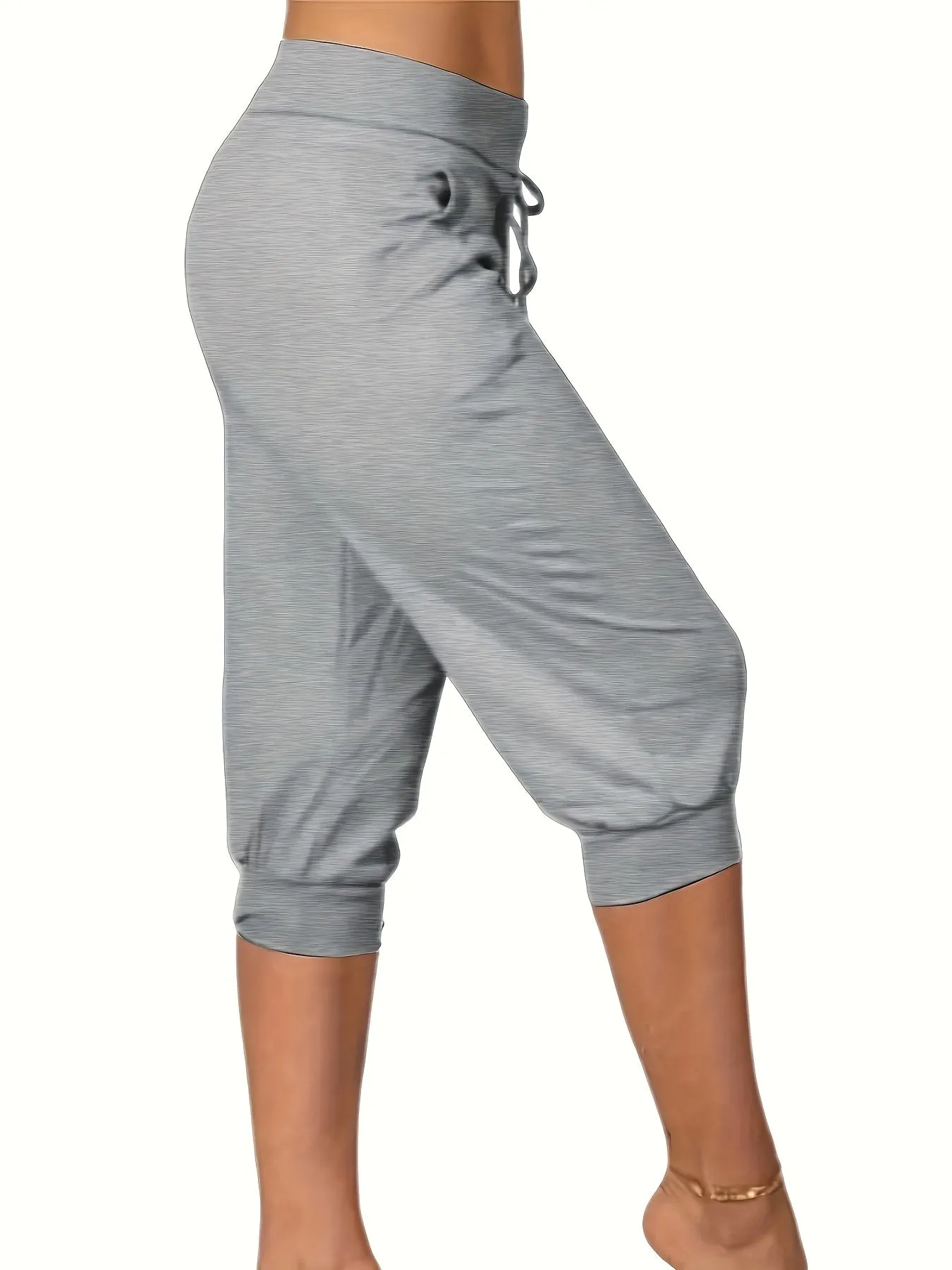 Stylish Drawstring Capris Perfect for Spring  Summer Fashion