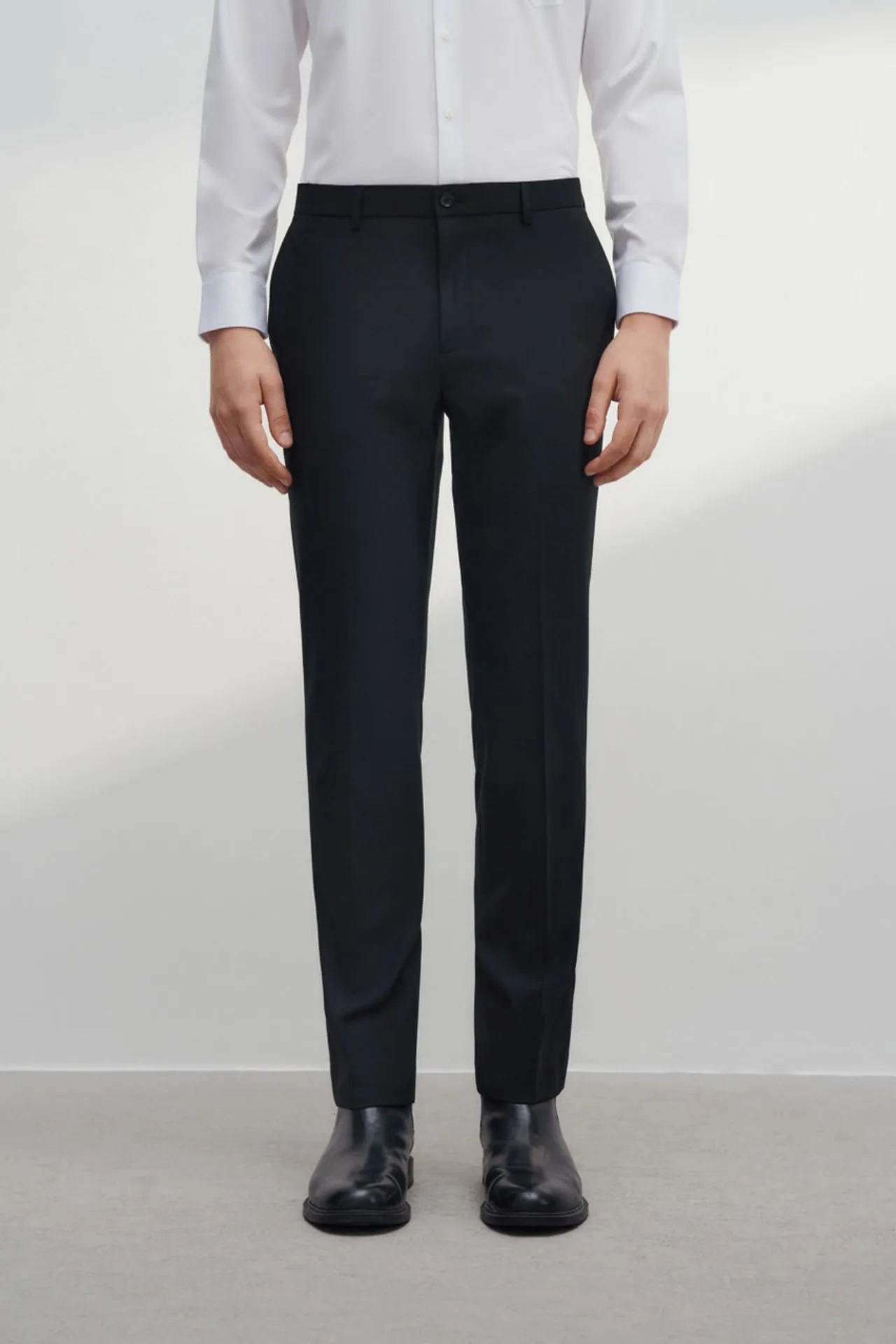 Super Soft Touch Multi-Way Stretch Smart Fit Twill Suit Pants