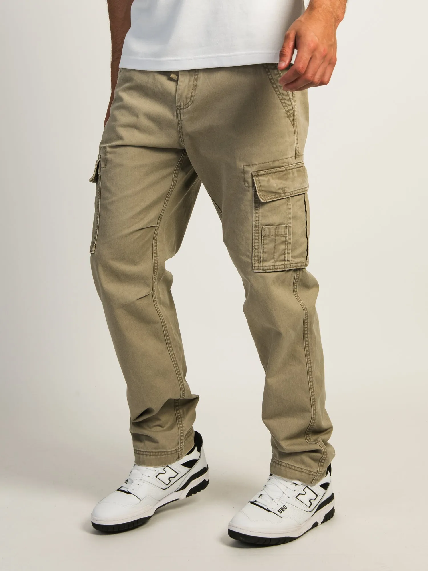 TAINTED 90's UTILITY CARGO PANT - KHAKI