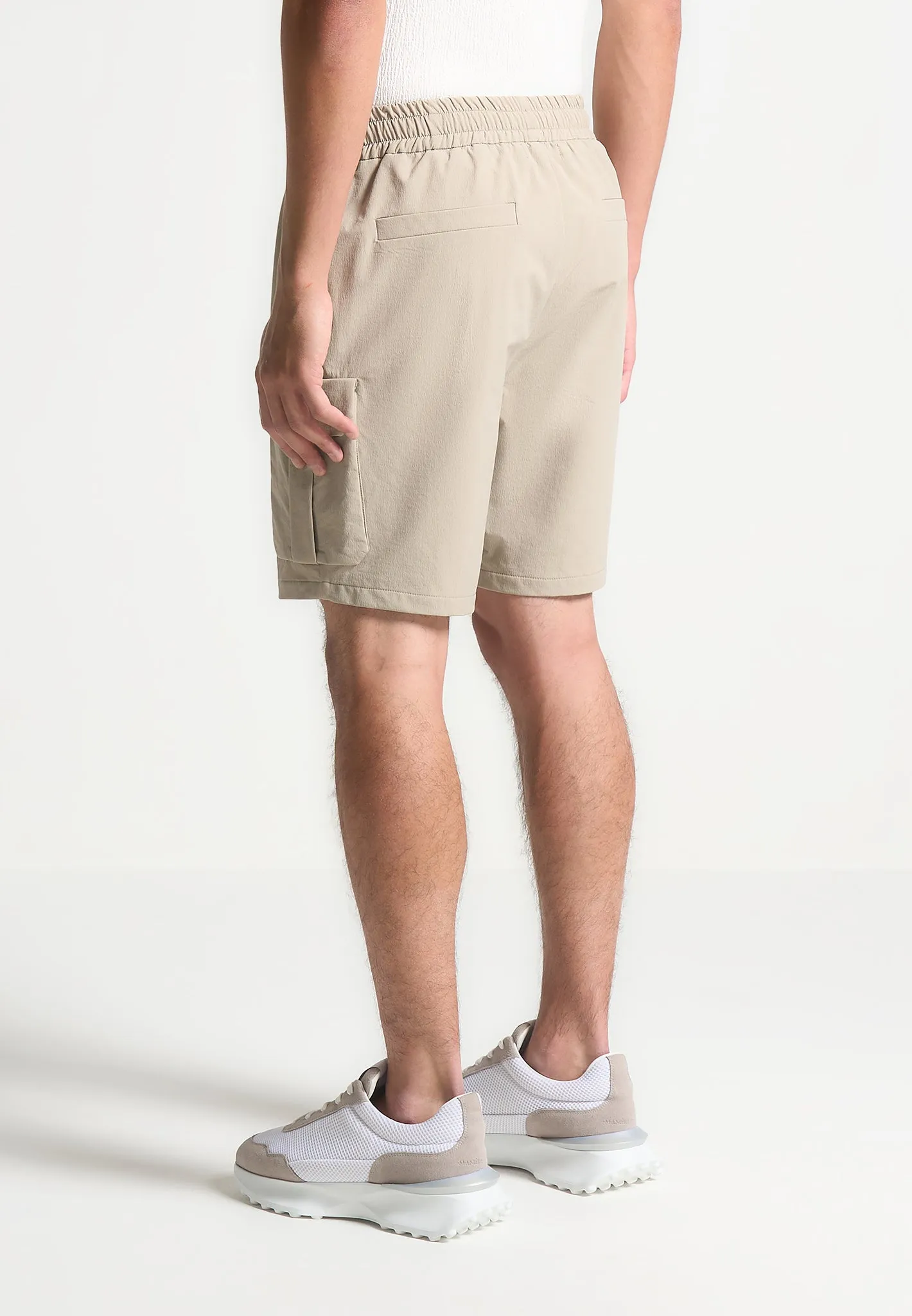 Technical Cargo Shorts - Taupe