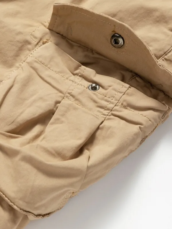 TEEK - Mens Multi-Pocket Quarter Cargo Shorts