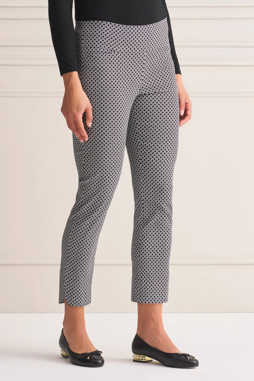 Texture Print Pant - Geo Print