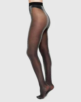 Tora Shimmery Tights | 20 Denier | Black