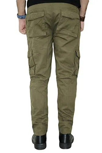 Urban Legends Men's Regular Fit Cargos (#R17R21BY169_Green_34)