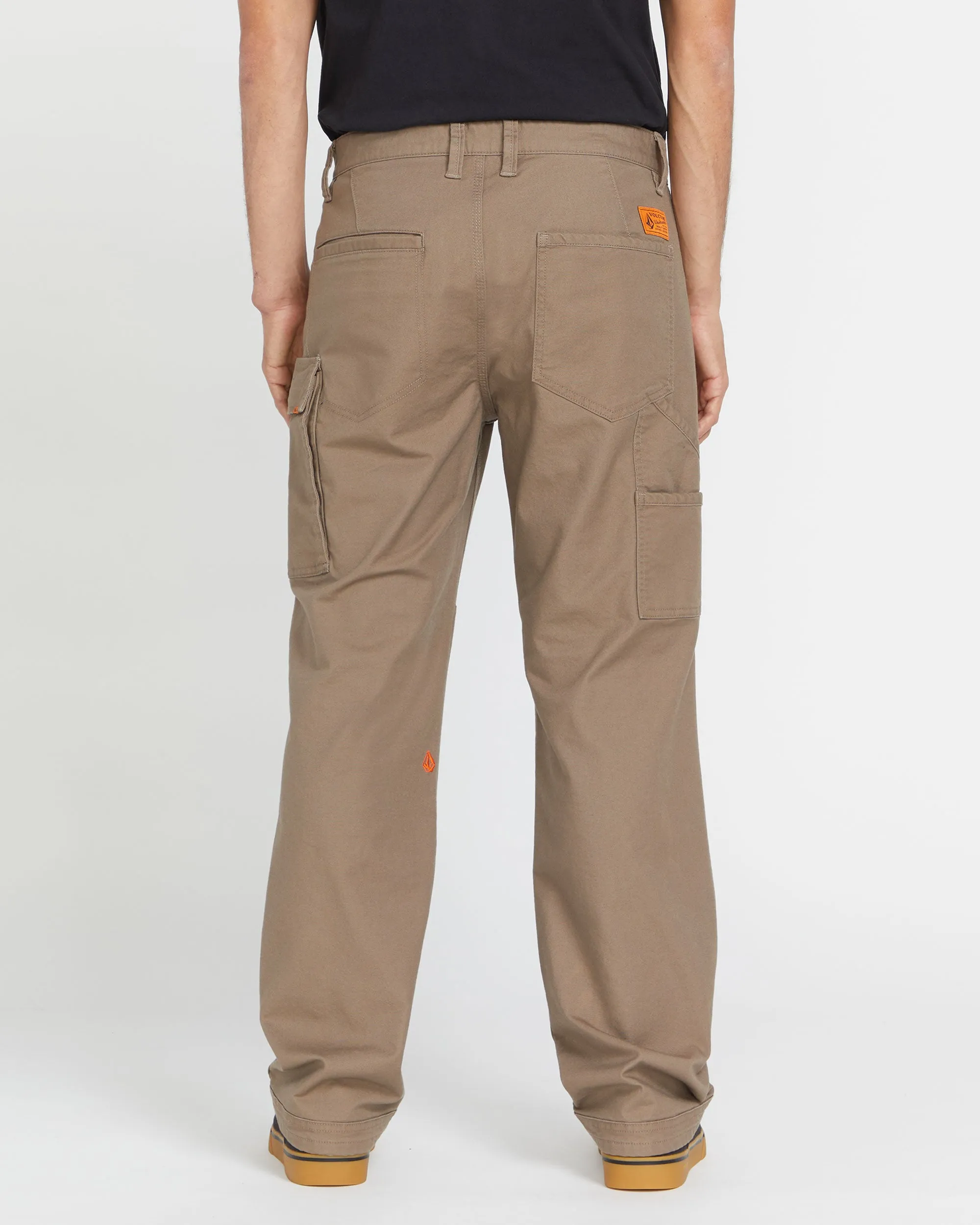 Volcom Workwear Caliper Relaxed Work Pants - Brindle