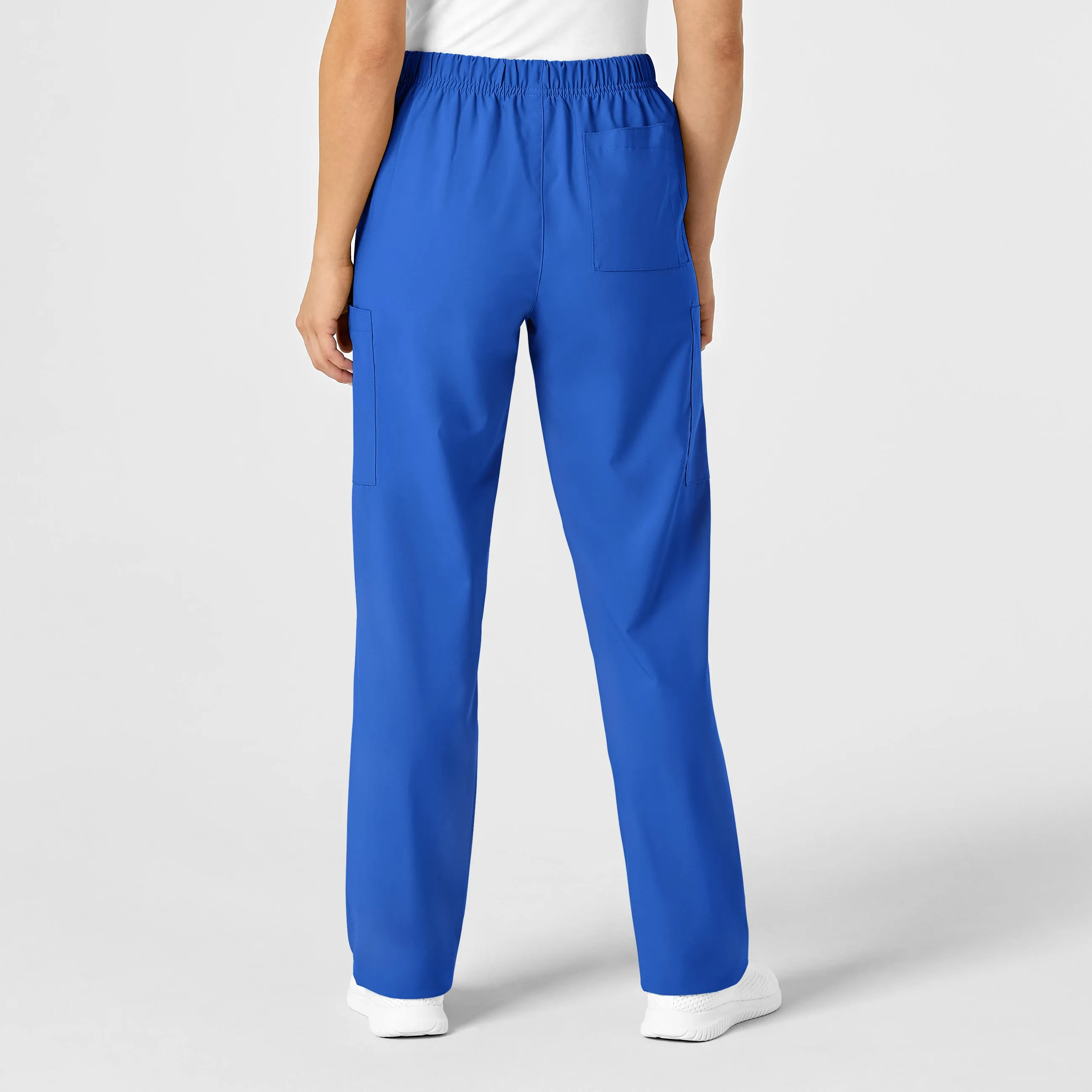 W123 Unisex Multi-Cargo Scrub Pant - Royal