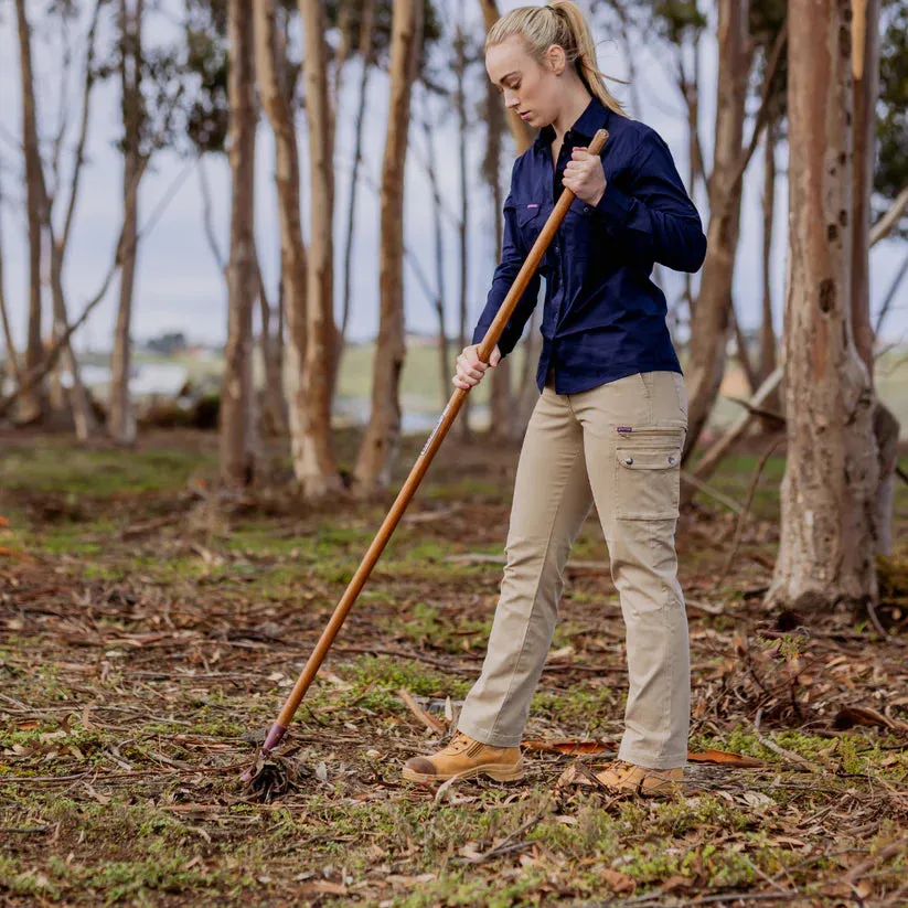 Women's Mid Rise Pants Give Cargo