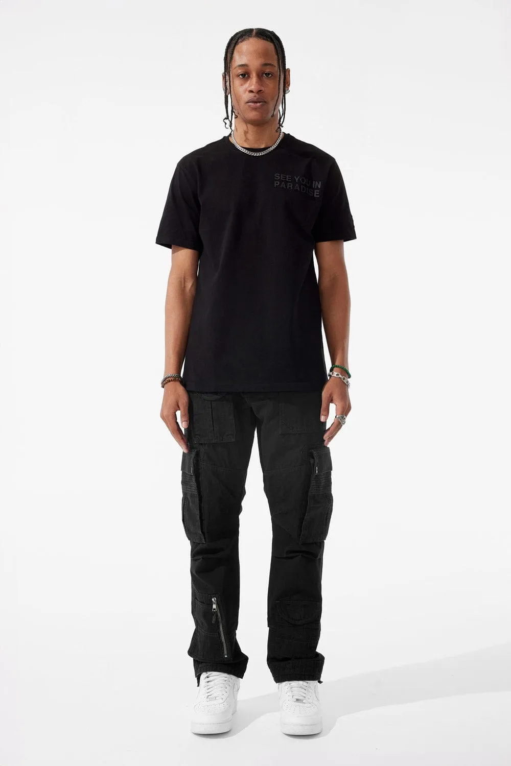 Xavier - Divinity Cargo Pants (Black)