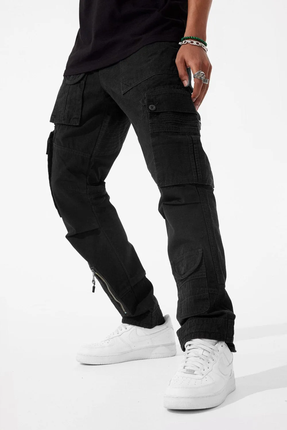 Xavier - Divinity Cargo Pants (Black)